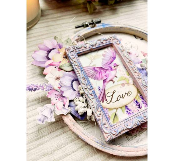 Rub On Transfer paper "Lavender"