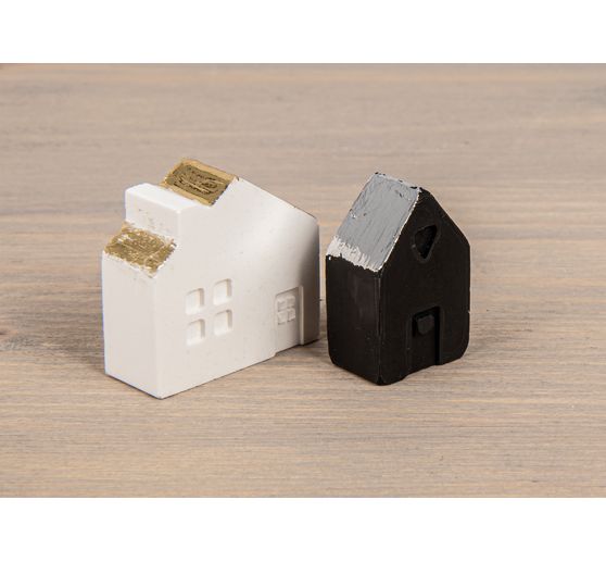 Siliconen gietvorm "Mini-huisjes"