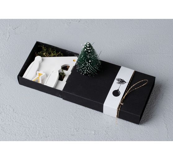 Siliconen gietform "Kerststal"