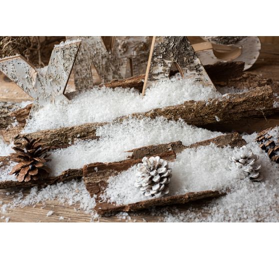 Organische decoratieve sneeuw fijn