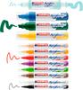Marqueurs acrylique edding &laquo; Permanent Acrylic &ndash; Basic &raquo;, set de 12