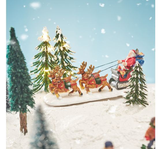 VBS Miniatur beweglicher Santaschlitten