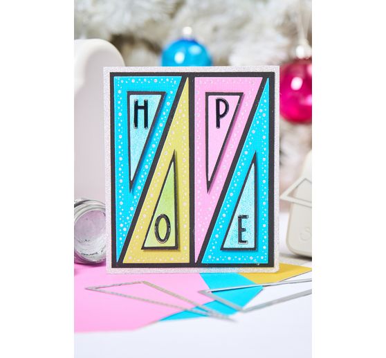 Sizzix Framelits Gabarit d'estampe "Triangles by Stacey Park"