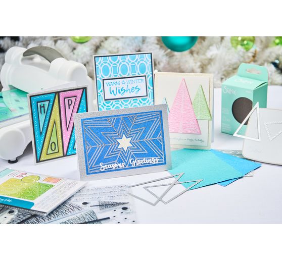 Sizzix Framelits Gabarit d'estampe "Triangles by Stacey Park"