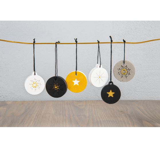 Siliconen gietform "Mini deco form X-Mas"