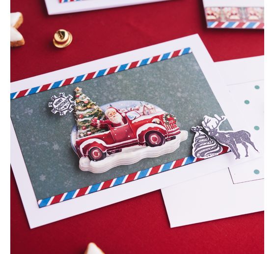 3D Stansveldboek "Christmas Baubles"