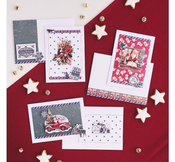 3D Stansveldboek "Christmas Baubles"