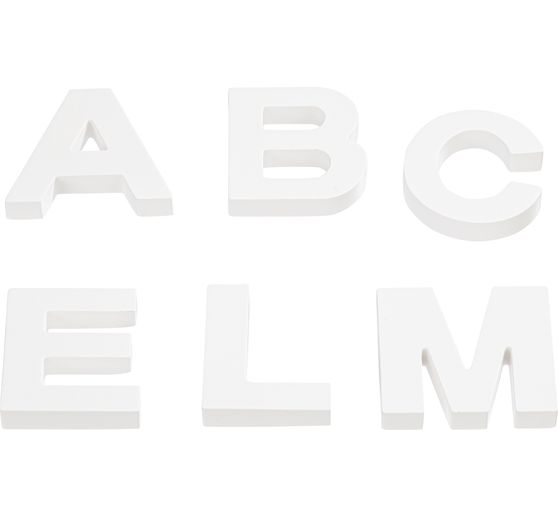 Gietvorm van silicone "Letters & Nummers"