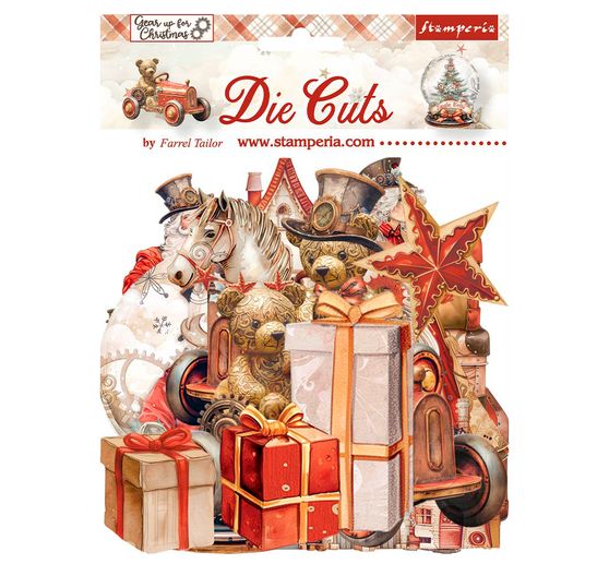 Motifs estampés « Gear up for Christmas »