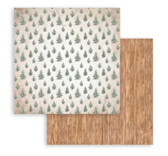 Scrapbook blok "Gear up for Christmas Backgrounds"