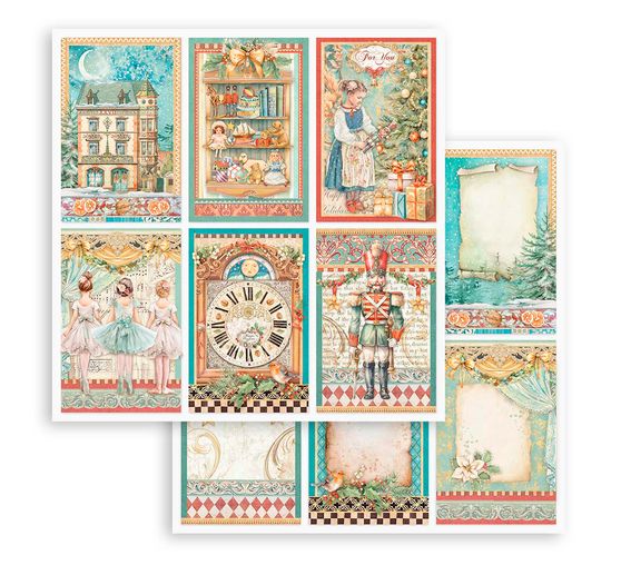 Scrapbook block "The Nutcracker"