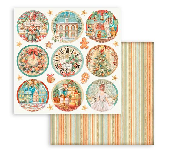 Scrapbook block "The Nutcracker"
