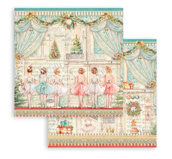 Scrapbook block "The Nutcracker"