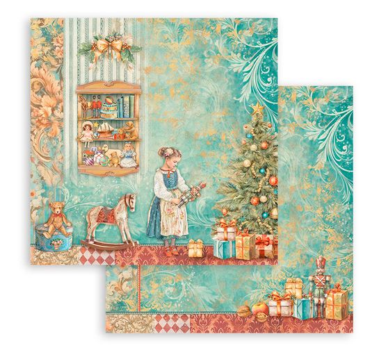 Scrapbook block "The Nutcracker"