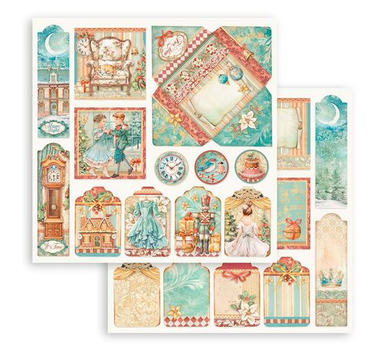 Scrapbook block "The Nutcracker"