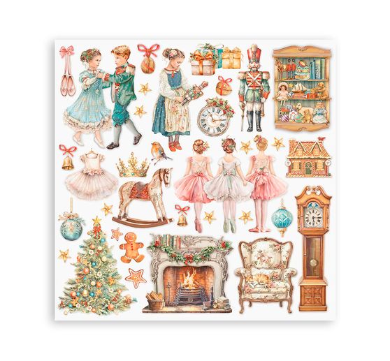 Scrapbook block "The Nutcracker"
