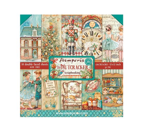 Scrapbook block "The Nutcracker"