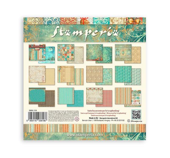 Scrapbook block "The Nutcracker Backgrounds"