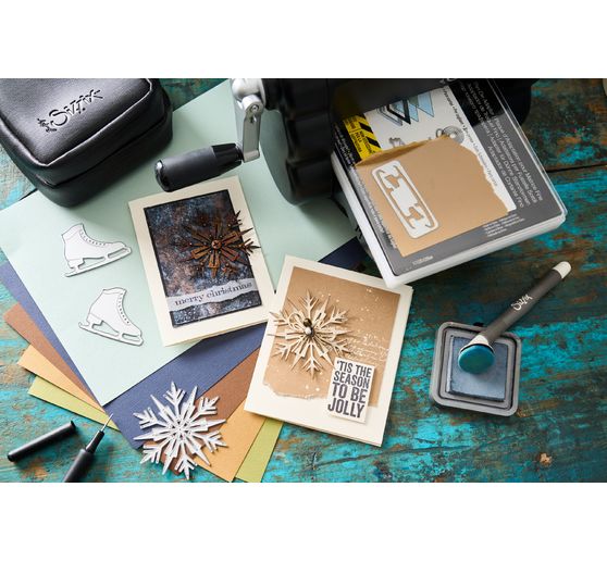Sizzix Thinlits Stanzschablone "Vault Winter Wishes by Tim Holtz"
