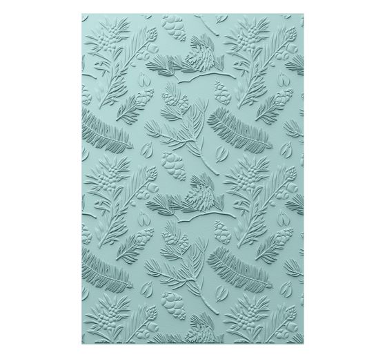 Sizzix A5 3D Embossing sjabloon "Pines van 49 en Market"