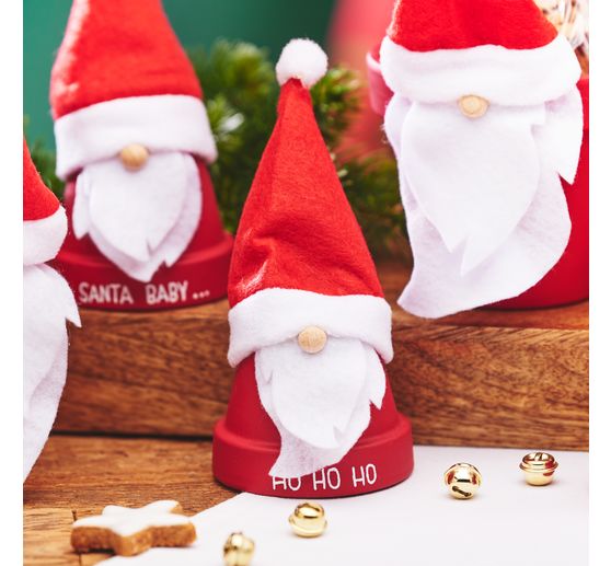 Kit créatif VBS « Lutins de Noël en pot en terre cuite »