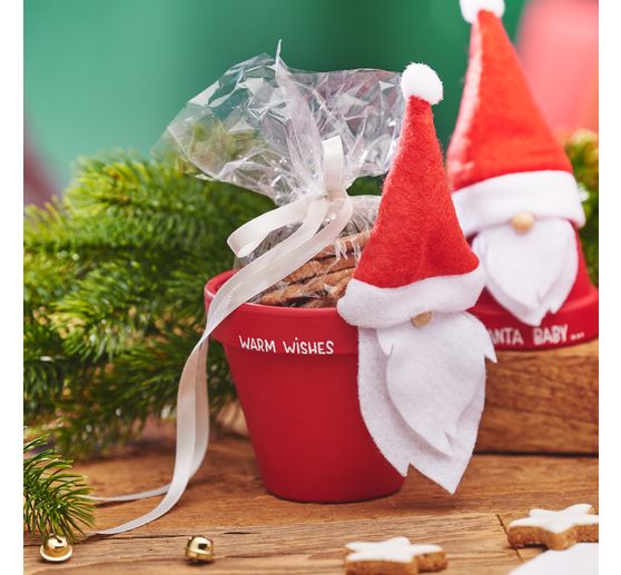 Kit créatif VBS « Lutins de Noël en pot en terre cuite »
