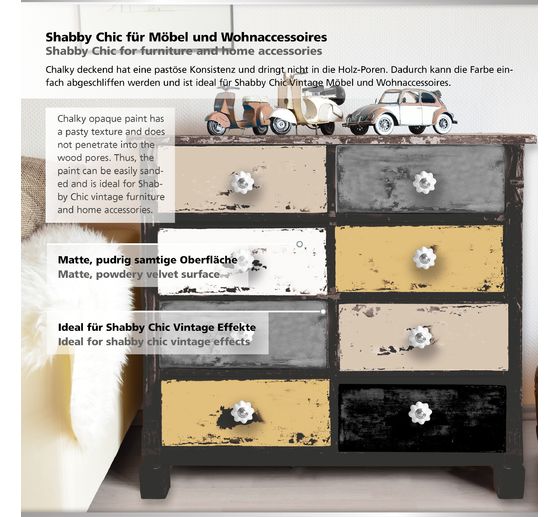 Viva Decor Chalky covering "Classic", set of 5