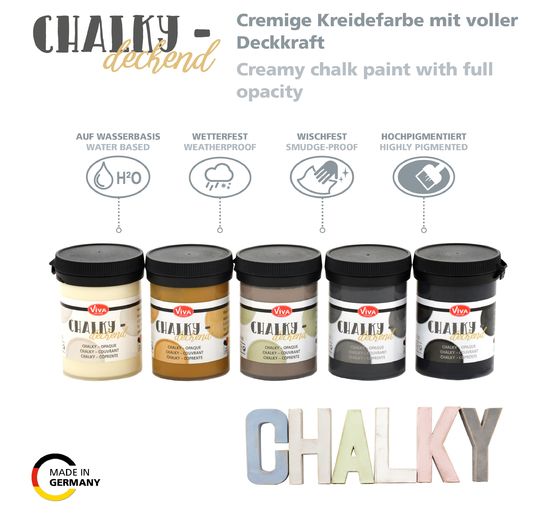 Viva Decor Chalky covering "Classic", set of 5