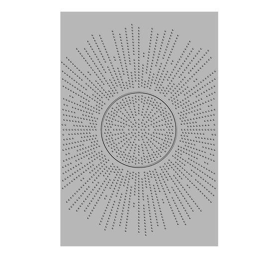 Sizzix 3D Embossing sjabloon "Cosmopolitan -hine Bright by Stacey Park"