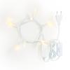 Konstsmide LED mini light chain with switch, 10 warm white diodes