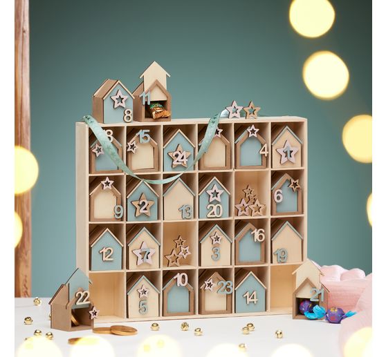 VBS Adventskalender huisjes