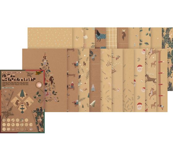 Motief blok "Kraftpapier Xmas"