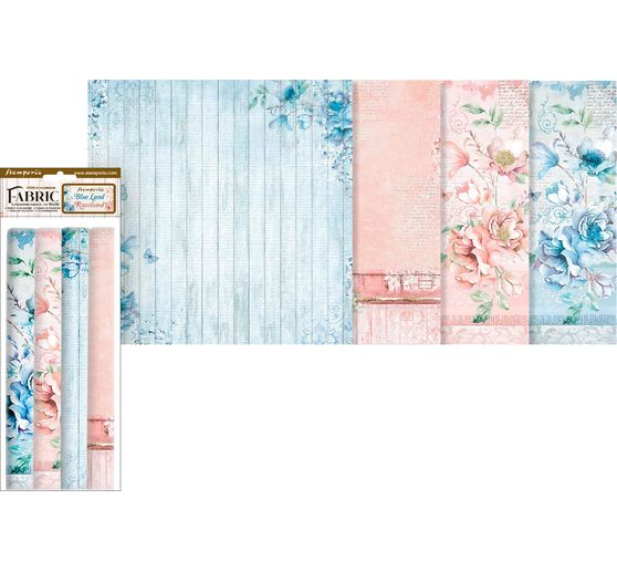 Assortiment de tissus « Blue and Roseland »