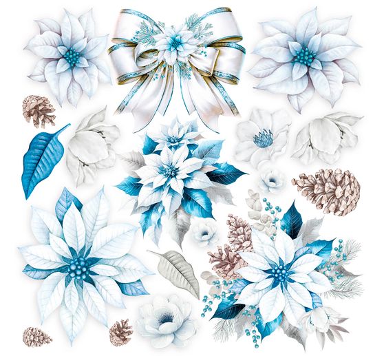 Papier vélin "Elegance of Blue"