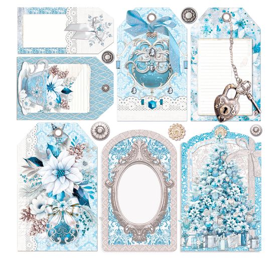 Papier vélin "Elegance of Blue"
