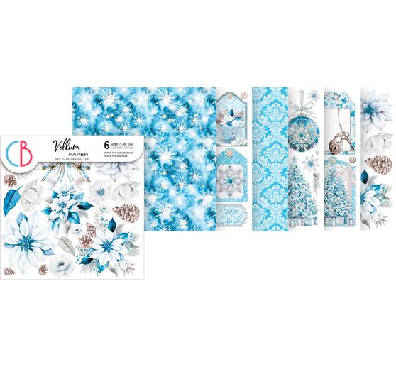 Papier vélin "Elegance of Blue"