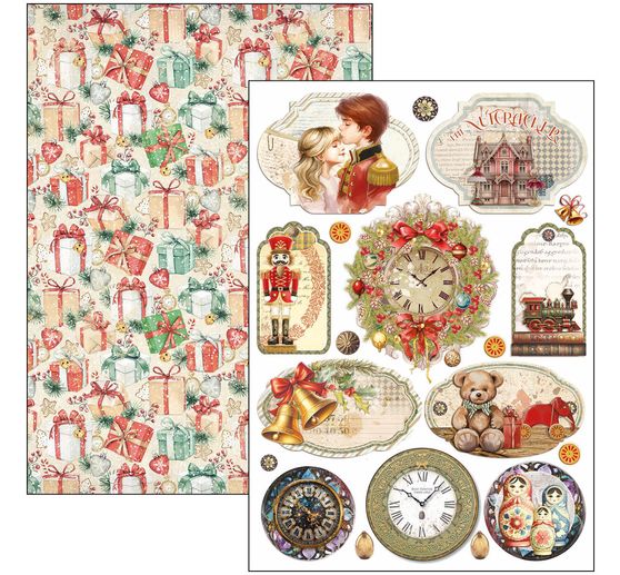 Paper set "Nutcracker"