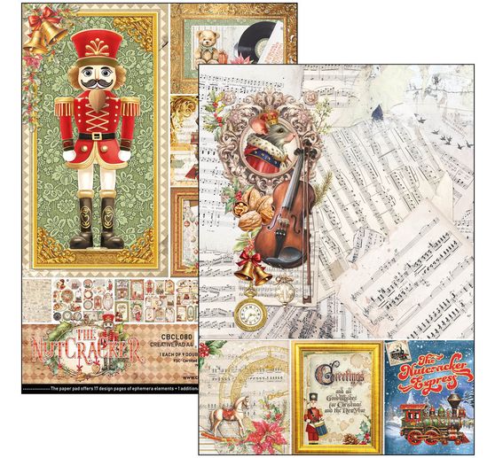 Paper set "Nutcracker"