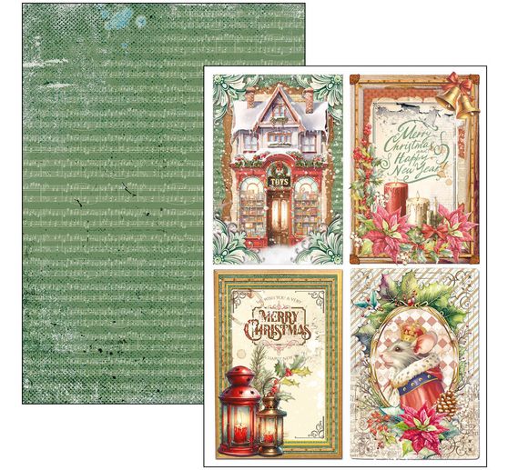 Paper set "Nutcracker"