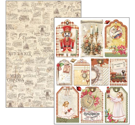 Paper set "Nutcracker"