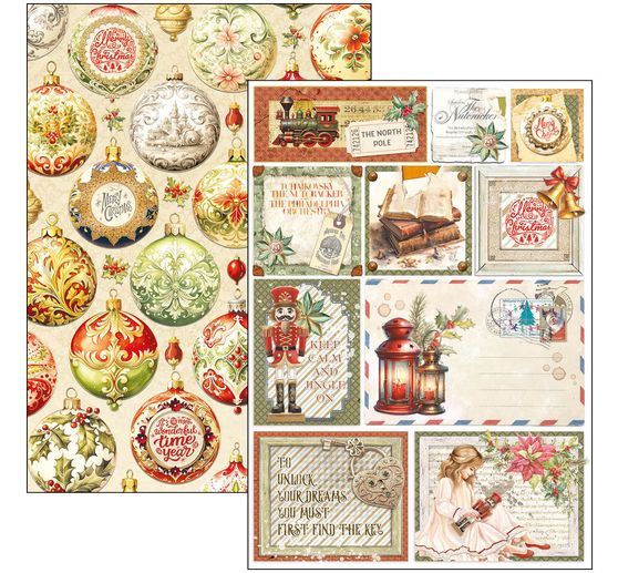 Paper set "Nutcracker"