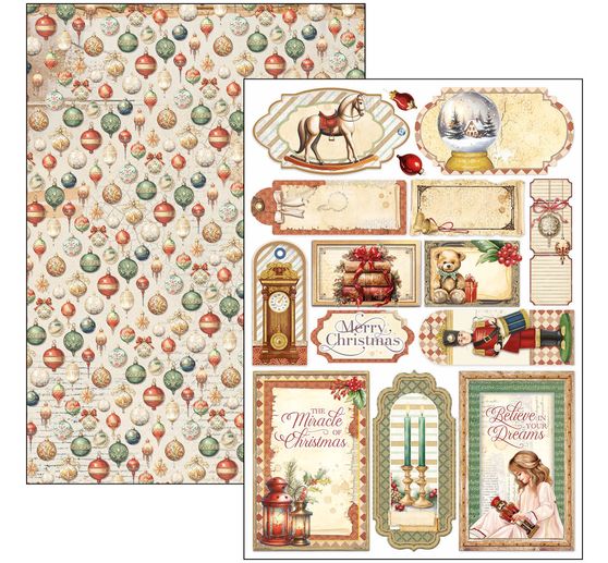 Paper set "Nutcracker"