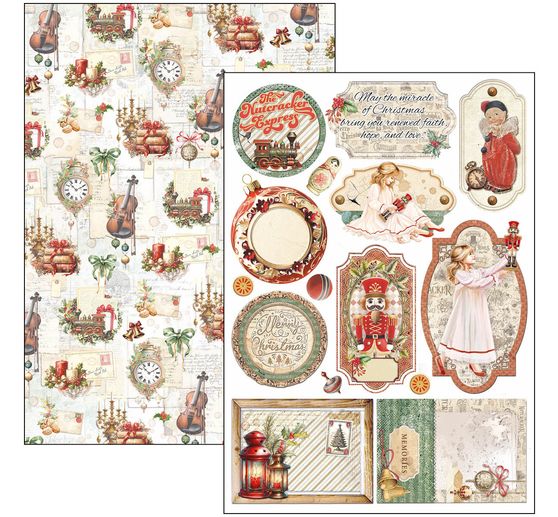 Paper set "Nutcracker"