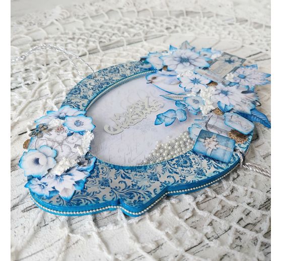 Paper set "Elegance of Blue"