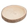 Zwoerd decoratieve schaal, plat, naturel