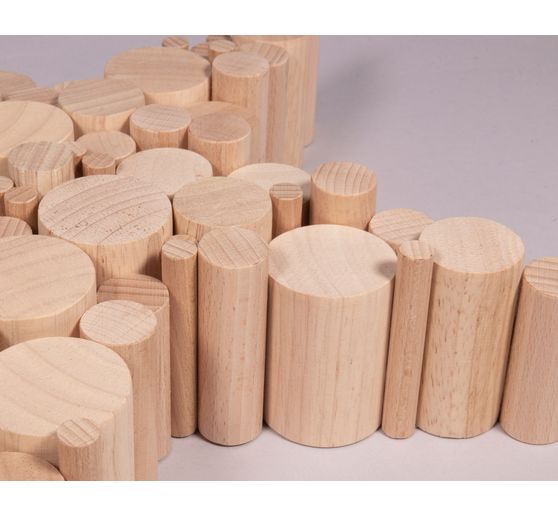Knutselpakket houten "Ronde staven"