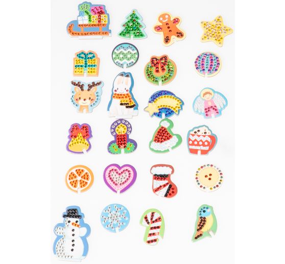 Calendrier de l'Avent « Diamond Painting - 3D Weihnachtsbaum »