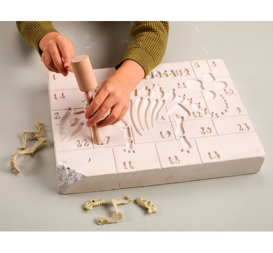 Calendrier de l'Avent « Dinosaurier - Ausgrabungs-Spaß! »