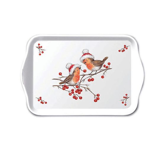Serviette "Christmas Robins"