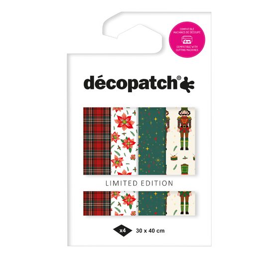 Décopatch Pocket Hot-Foil Collection "Nutcracker"